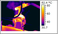 Thermal Image mechanical thermal image